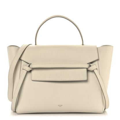 Celine Grained Calfskin Mini Belt Bag White 1 of 15