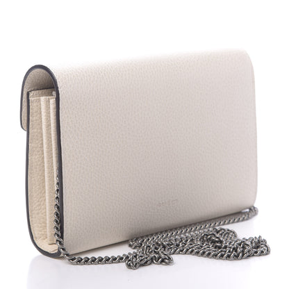 Gucci Dollar Calfskin Mini Dionysus Chain Wallet Mystic White 3 of 10