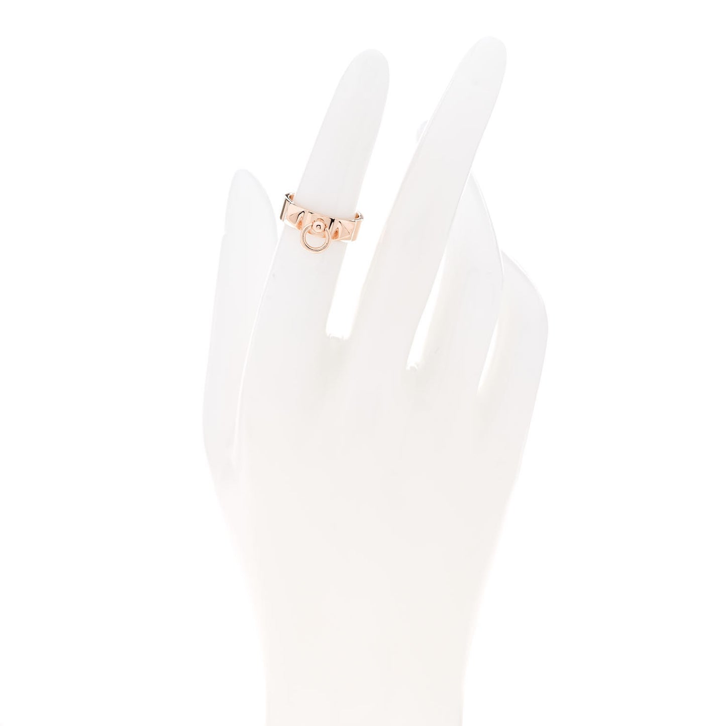 18K Rose Gold PM Collier De Chien Ring 49 5