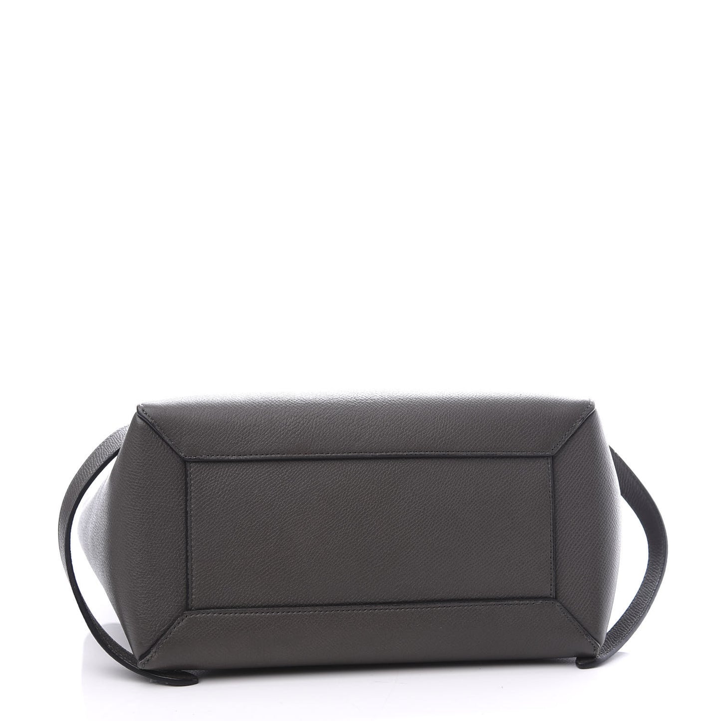 Baby Grained Calfskin Micro Belt Bag Grey