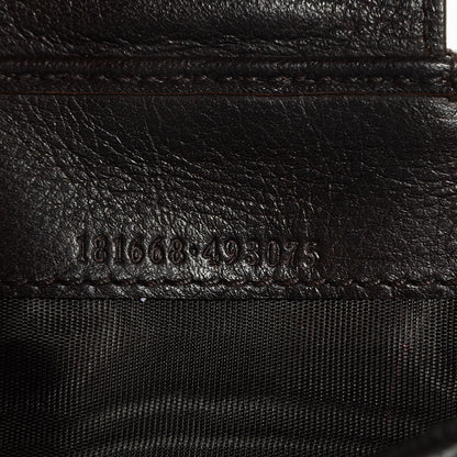 Gucci Guccissima Ladies Web Long Wallet Chocolate 8 of 8