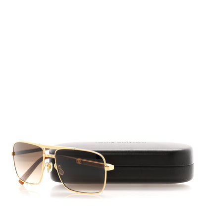 Louis Vuitton Attitude Sunglasses Z0259U Gold 8 of 8