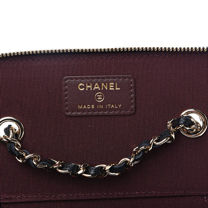 Chanel Caviar Quilted Small Vanity Case With Chain Black 5 of 9