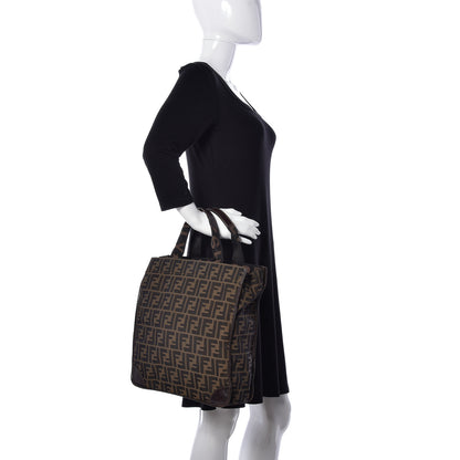Fendi Zucca Shopping Tote Tobacco 2 of 9
