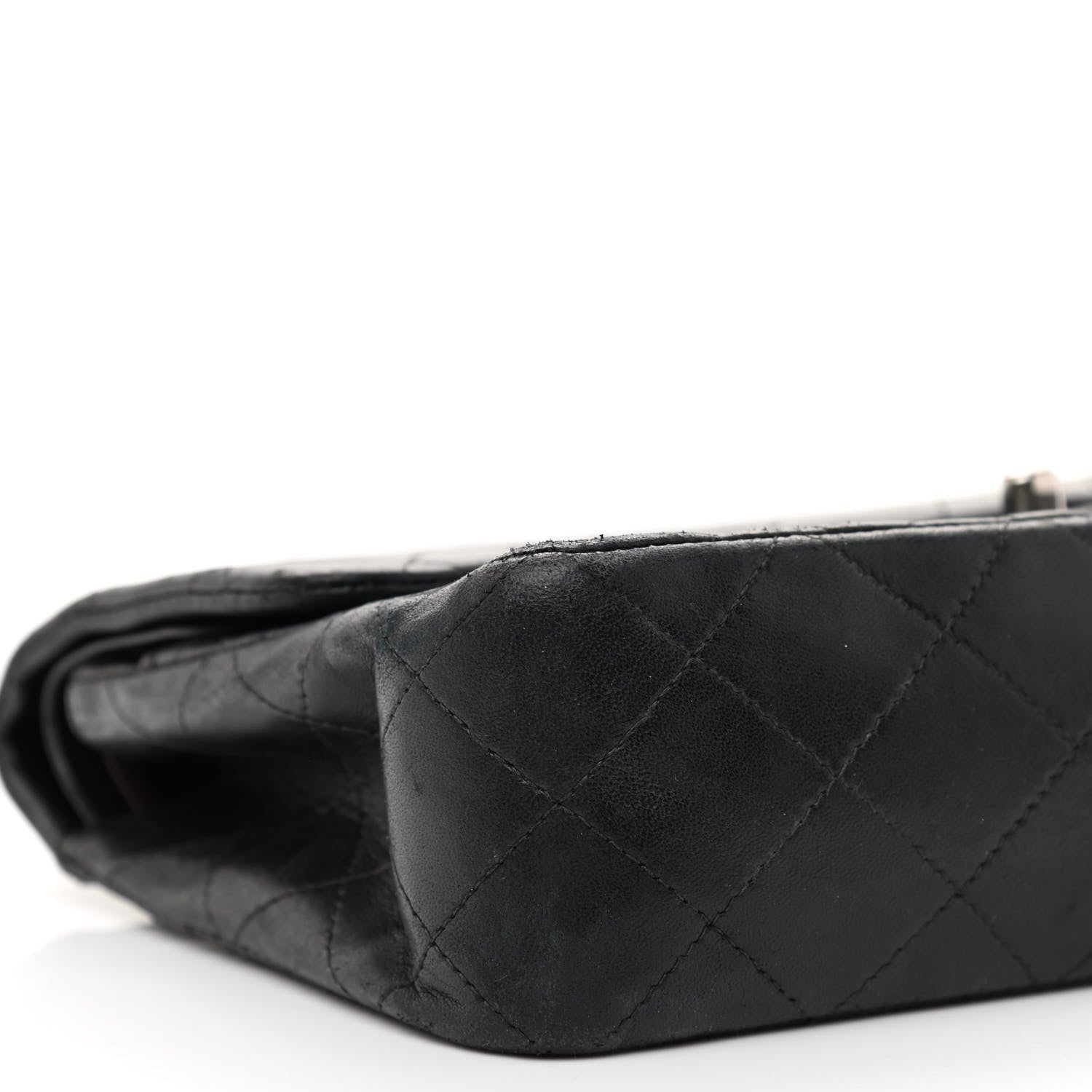 Chanel Lambskin Quilted Small Double Flap Black 11 of 16