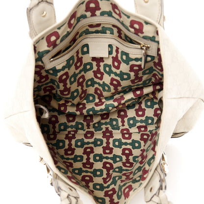 Gucci Guccissima Small Pelham Shoulder Bag Off White 5 of 14