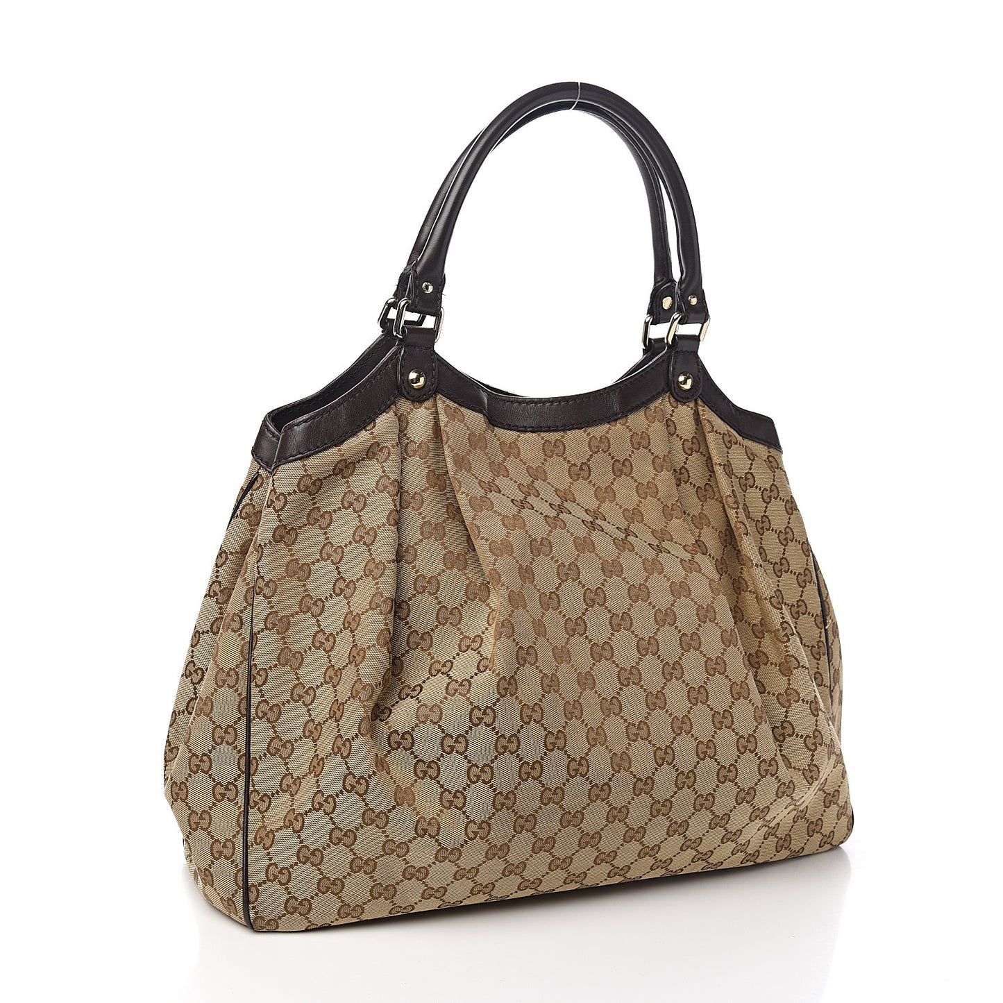 Monogram Large Sukey Tote Dark Brown