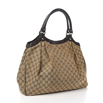 Gucci Monogram Large Sukey Tote Dark Brown 2 of 10