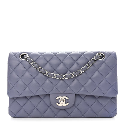 Chanel Lambskin Quilted Medium Double Flap Light Purple 1 of 17