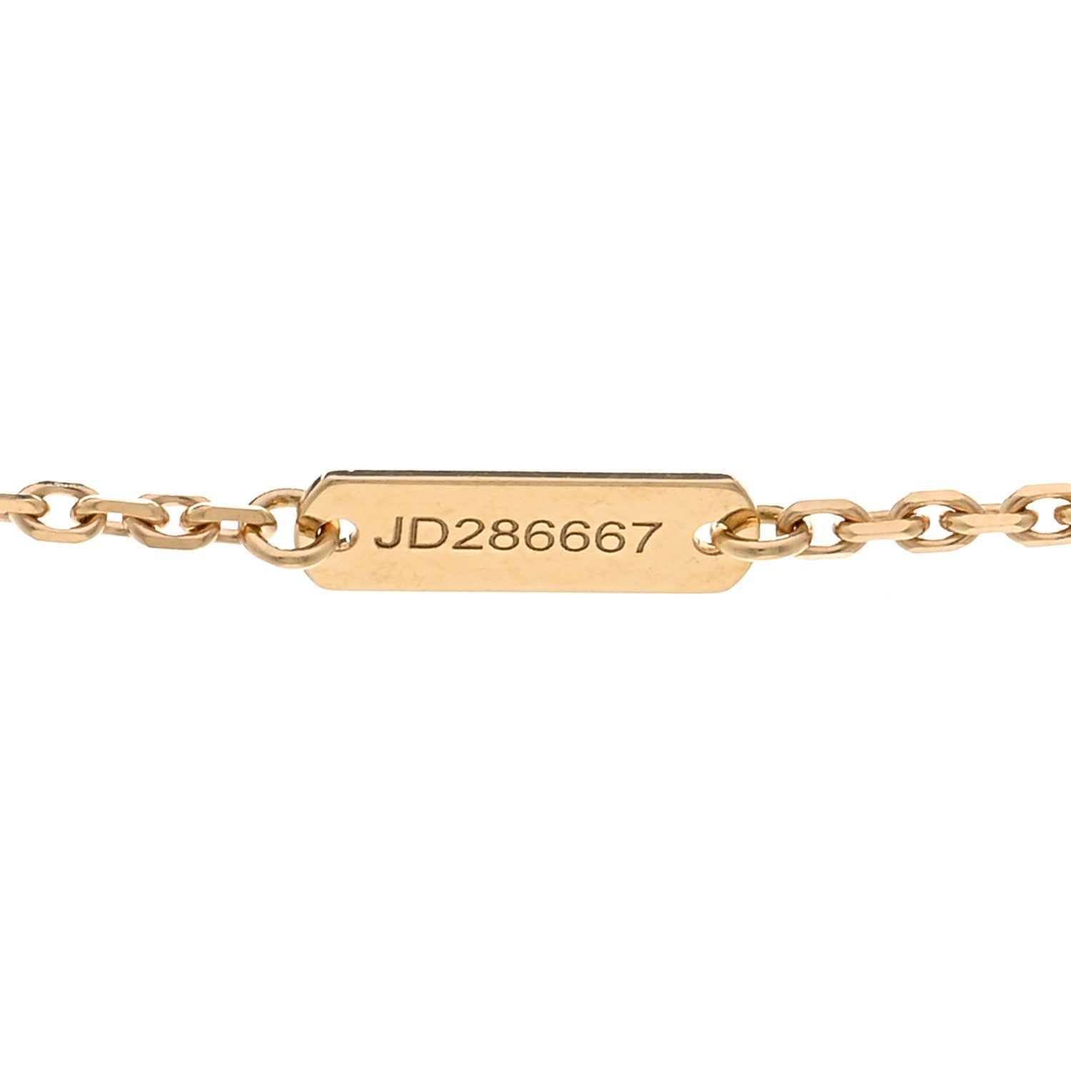 Van Cleef & Arpels VAN CLEEF & ARPELS 18K Yellow Gold Carnelian Vintage Alhambra Pendant Necklace 5 of 6