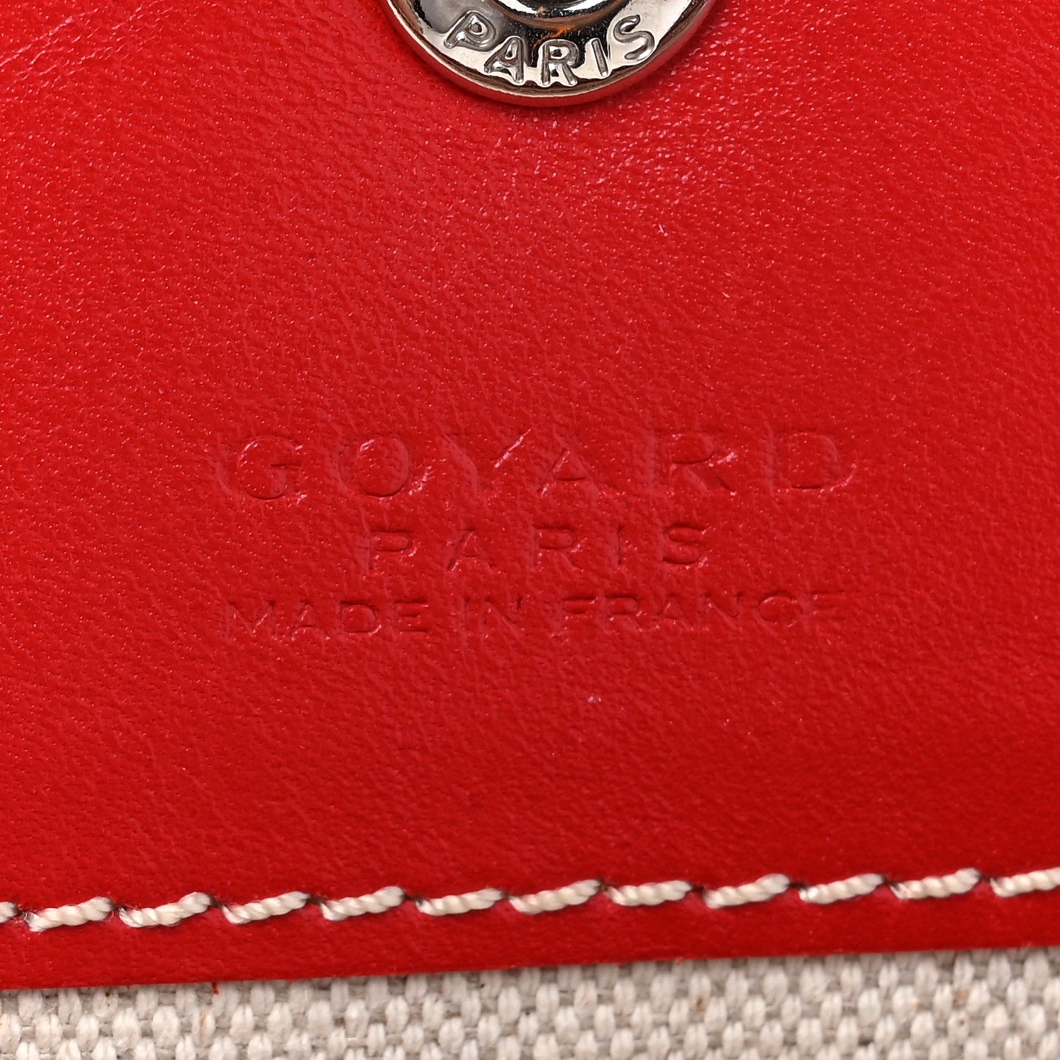 Goyard Goyardine Saint Louis GM Red 8 of 20