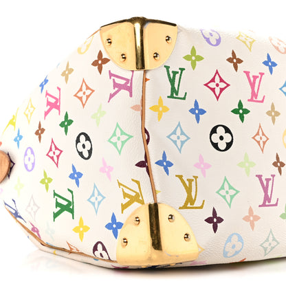 Louis Vuitton Monogram Multicolor Speedy 30 White 9 of 16
