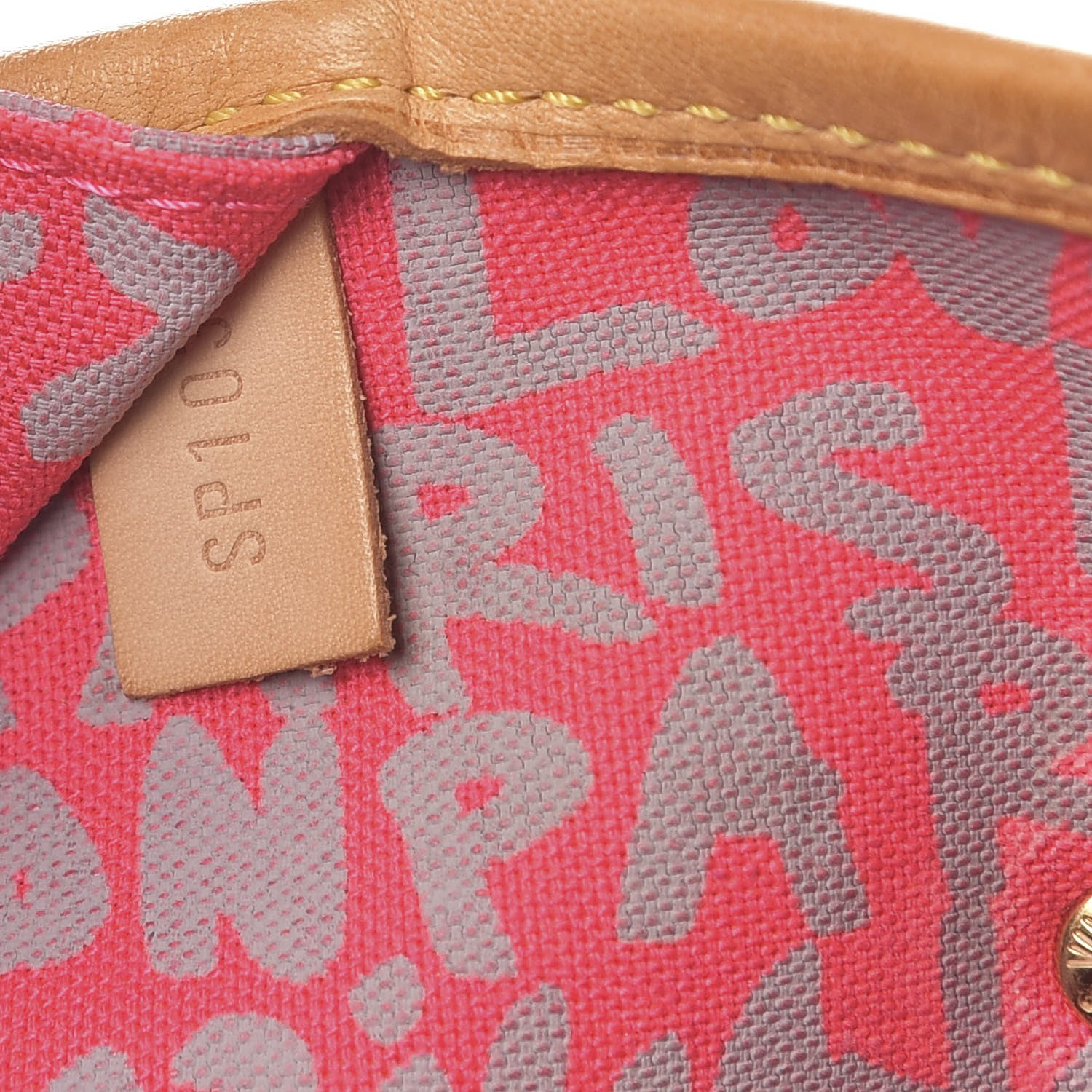 Louis Vuitton Monogram Graffiti Neverfull GM Fuchsia 9 of 16