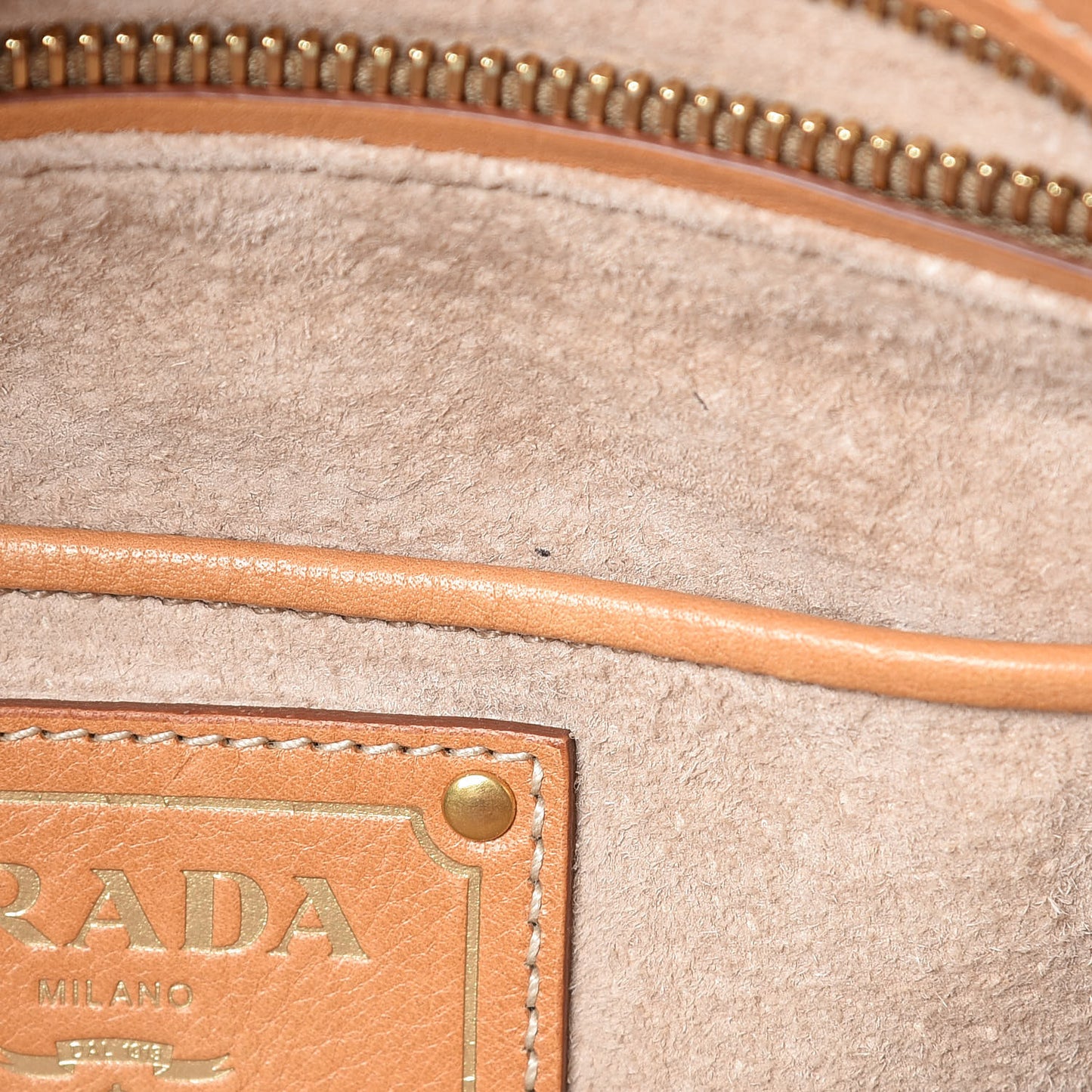 Canvas Canapa Righe Striped Top Handle Satchel Tabacco