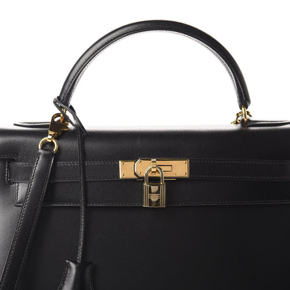 Hermes Box Kelly Sellier 32 Black 17 of 17