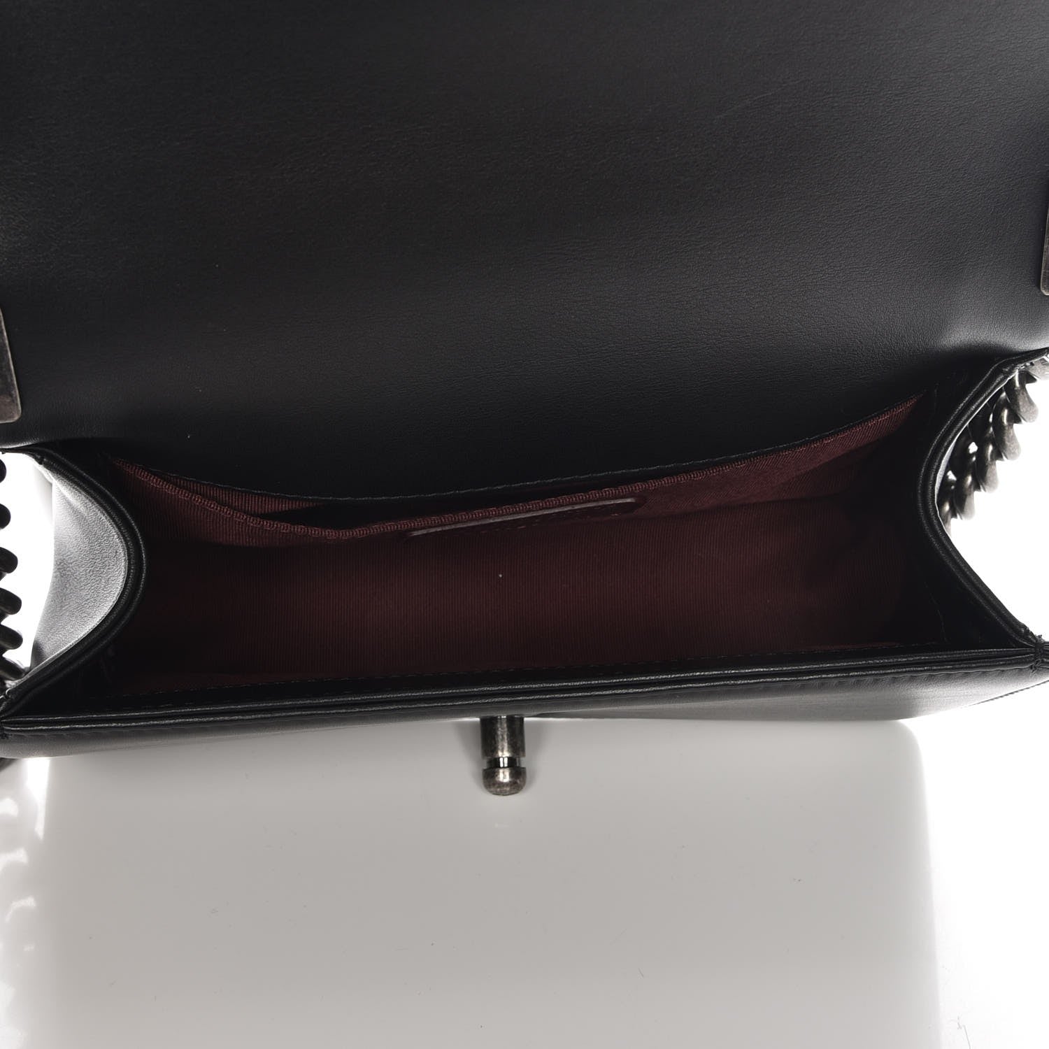 Chanel Calfskin Horizontal Quilted Small Boy Flap Black 5 of 7