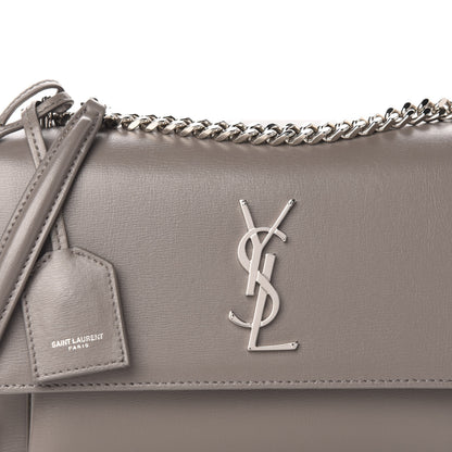 Saint Laurent Calfskin Medium Monogram Sunset Fog 10 of 10