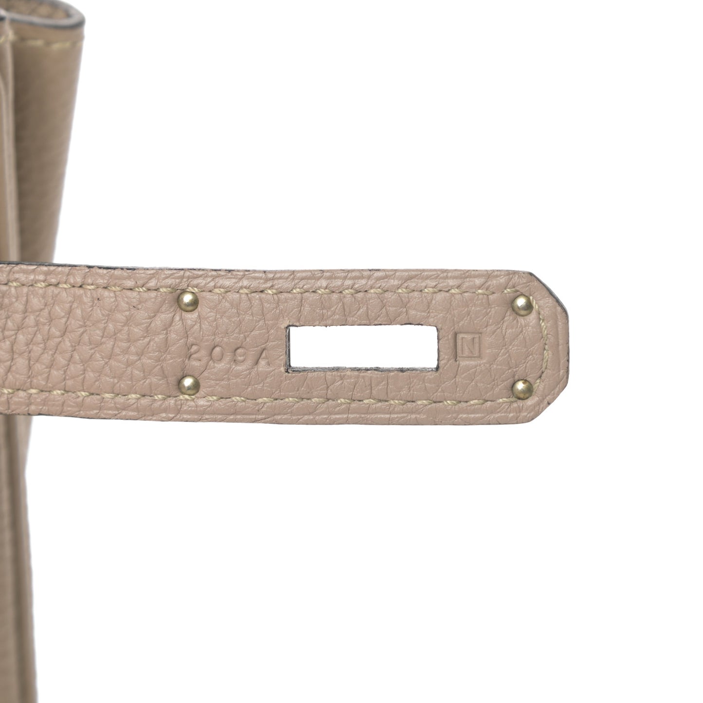 Togo Birkin 35 Gris Tourterelle