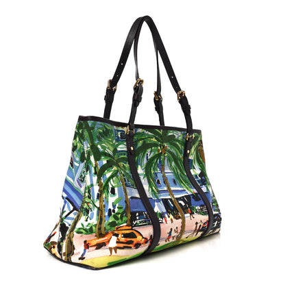 Louis Vuitton Canvas Printed Aventure Ailleurs Cabas PM 3 of 9