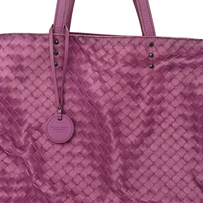 Bottega Veneta Nylon Large Intrecciolusion Tote Corallo 7 of 17