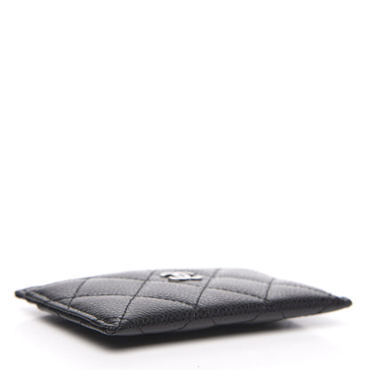 Chanel Caviar Quilted Card Holder Black 4 of 9