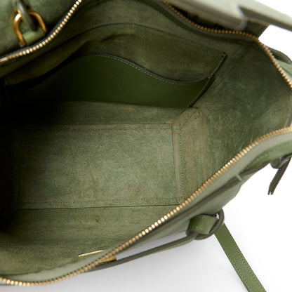 Celine Grained Calfskin Micro Belt Bag Light Khaki 5 of 10