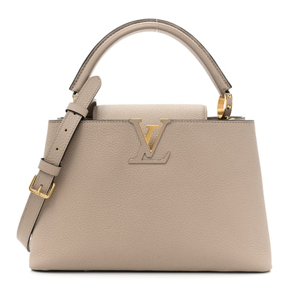 Louis Vuitton Taurillon Capucines PM Galet 1 of 17