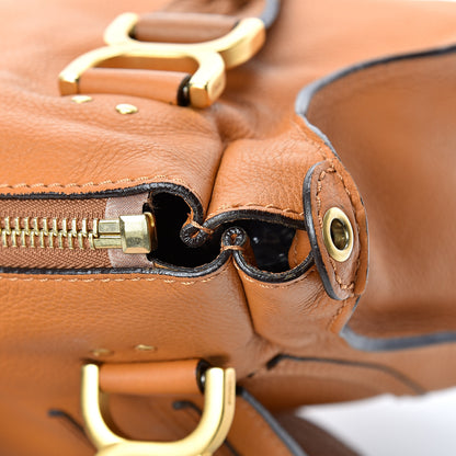 Chloe Calfskin Medium Marcie Satchel Light Tan 11 of 12