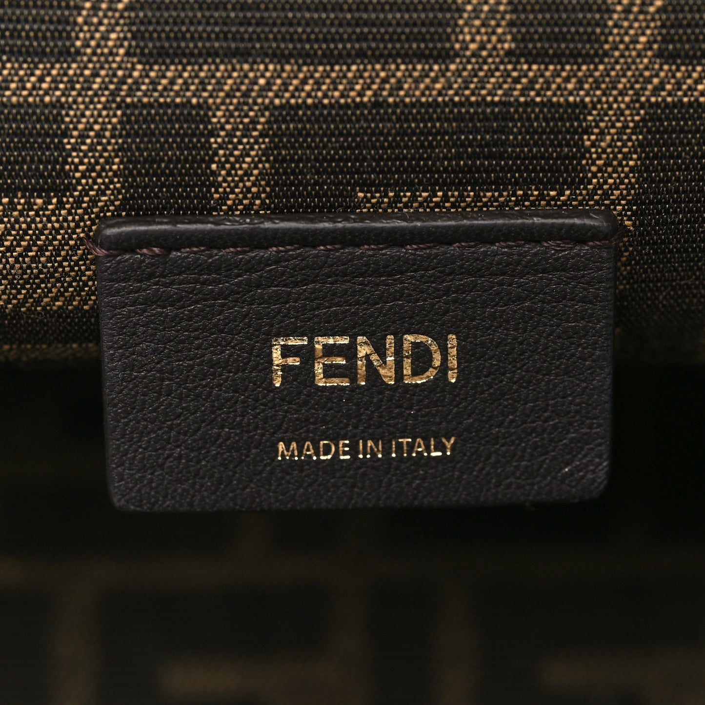 Shiny Nappa Small Fendi First Poudre