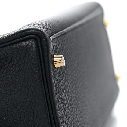 Hermes Togo Kelly Retourne 32 Black 33 of 35