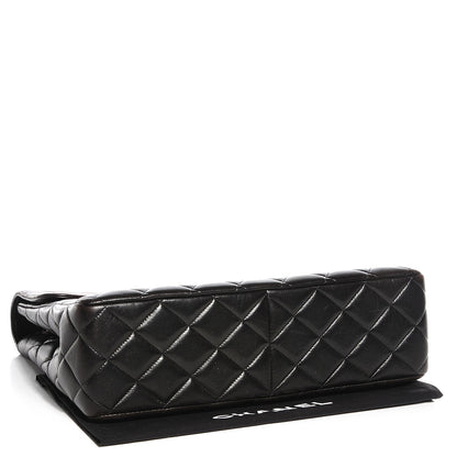 Chanel Lambskin Jumbo Single Flap Black 4 of 8