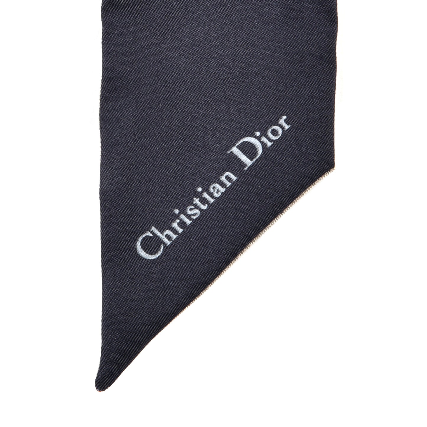 Silk Oblique Mitzah Scarf Blue