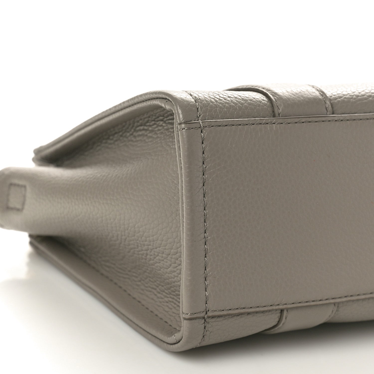 Marc Jacobs Grained Calfskin Small The Tote Bag Cement 9 of 10