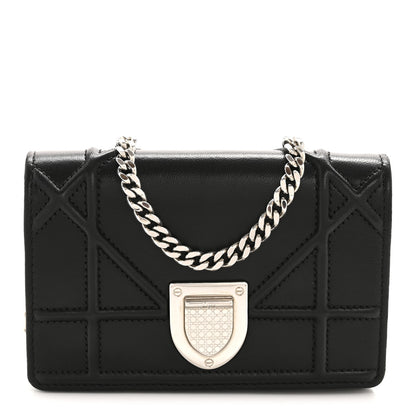 Christian Dior Lambskin Baby Diorama Flap Bag Black 1 of 13