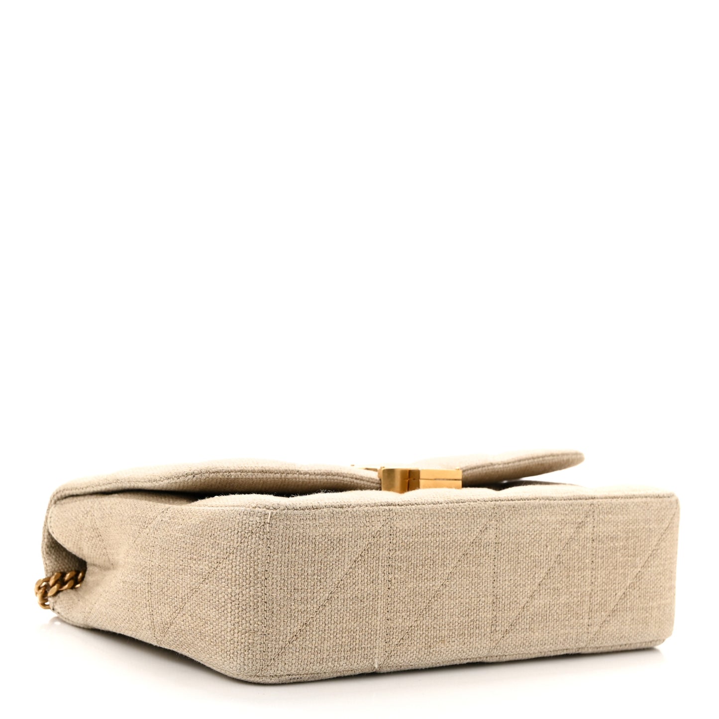 Jersey Wool Patchwork Monogram Medium Jamie Off White