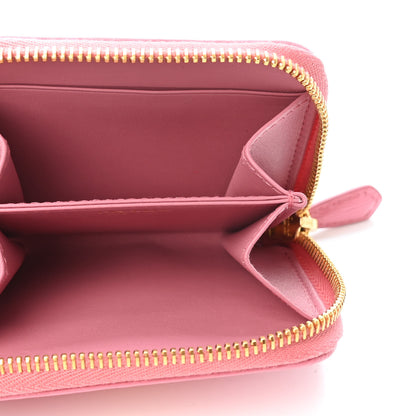Prada Vitello Move Metal Coin Purse Geranio 4 of 4