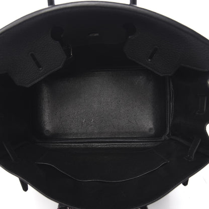 Hermes Fjord Birkin 35 Black 6 of 32