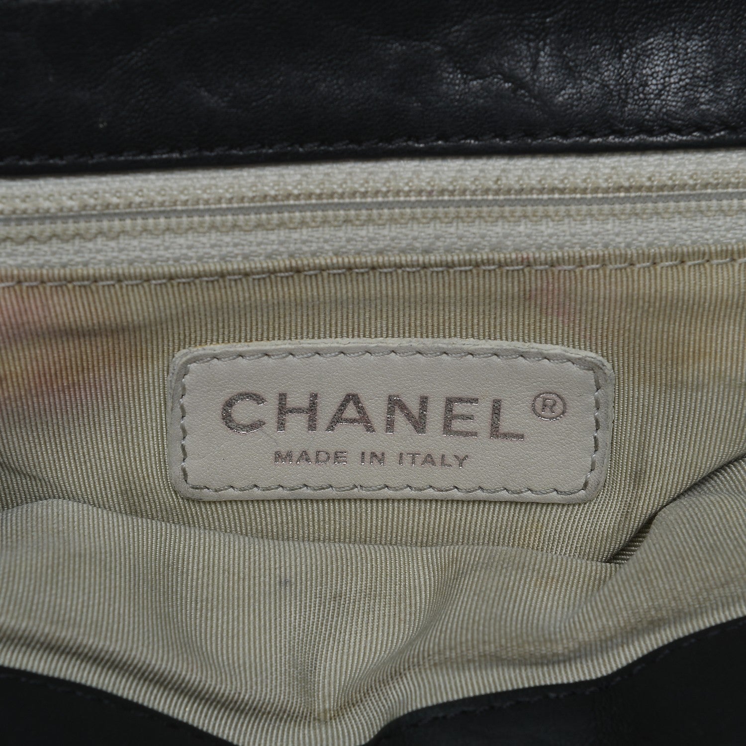Chanel Washed Lambskin Mini Chain Around Messenger Black 6 of 10