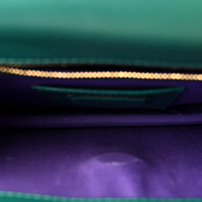 Bulgari Calfskin Serpenti Forever Shoulder Bag Emerald Green 5 of 11