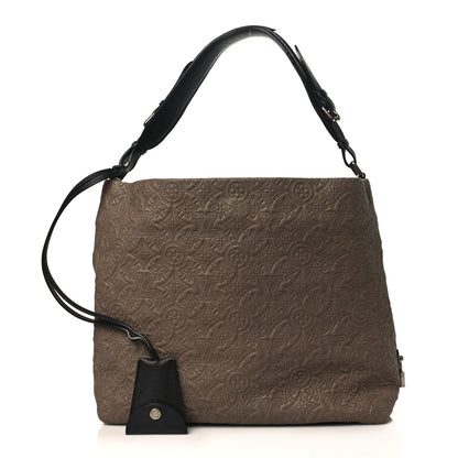 Louis Vuitton Monogram Lambskin Antheia Hobo PM Olive 1 of 8