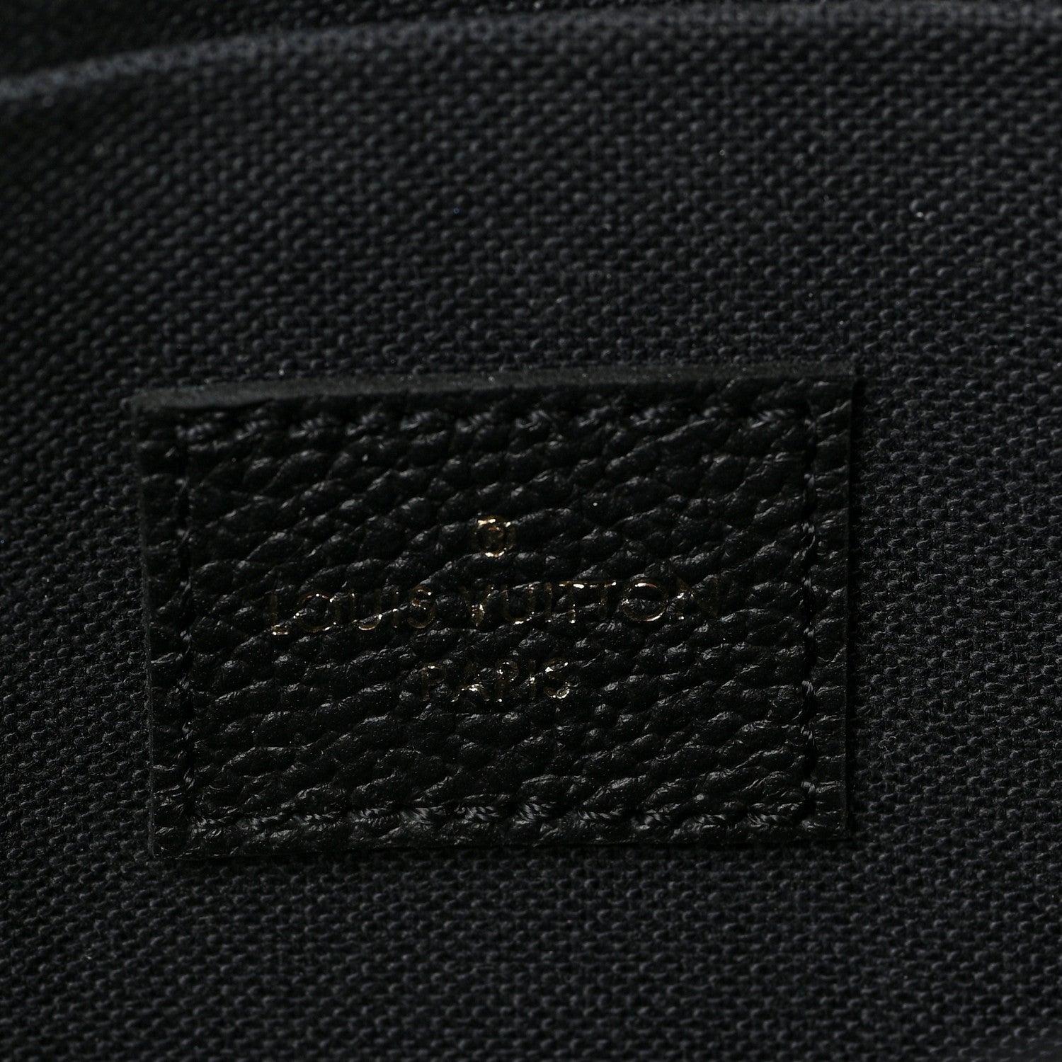 Louis Vuitton Empreinte Pochette Felicie Chain Wallet Black 7 of 10