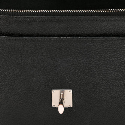 Louis Vuitton Soft Calfskin My Lockme Pochette Black 11 of 12