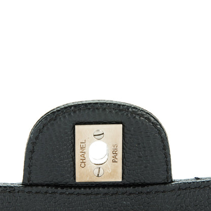 Chanel Caviar Quilted East West Flap Black 5 of 9