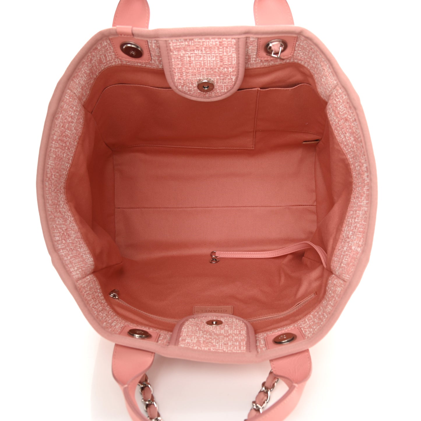 Canvas Medium Deauville Tote Pink