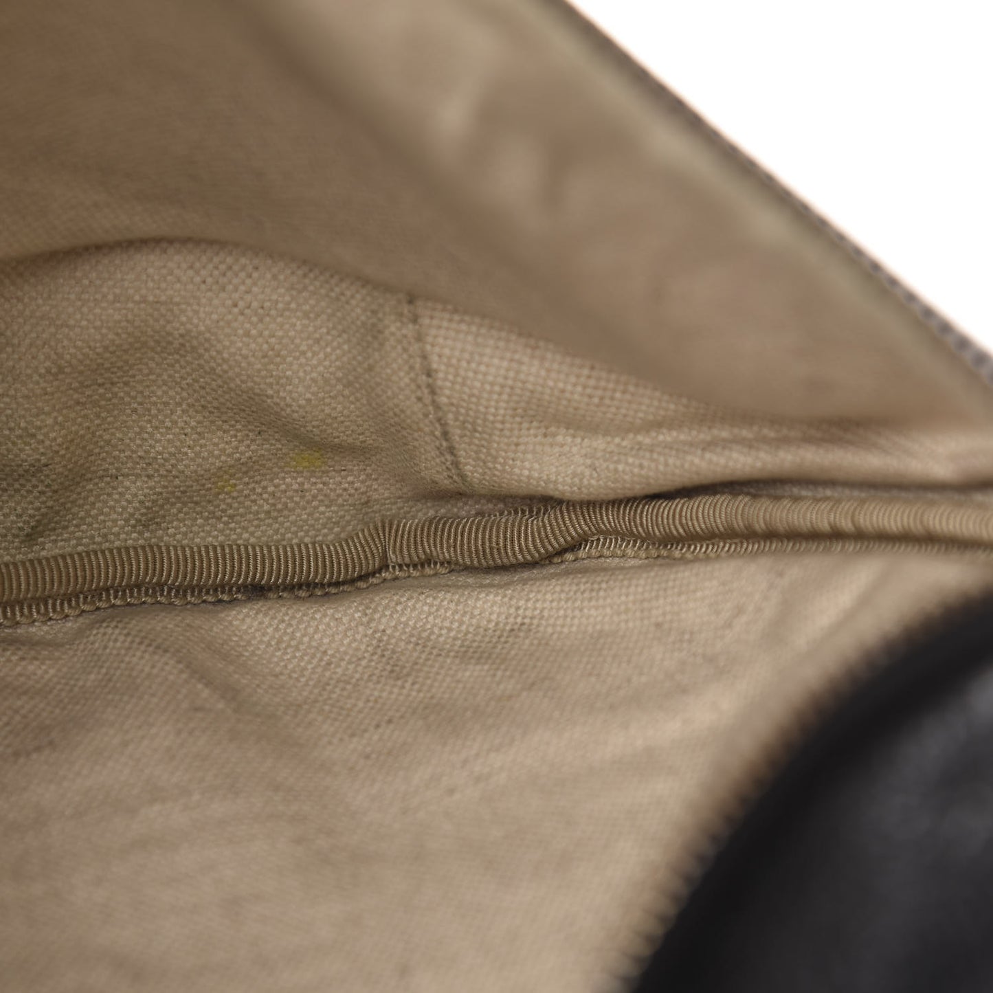 Grained Calfskin Logo Belt Bag Black