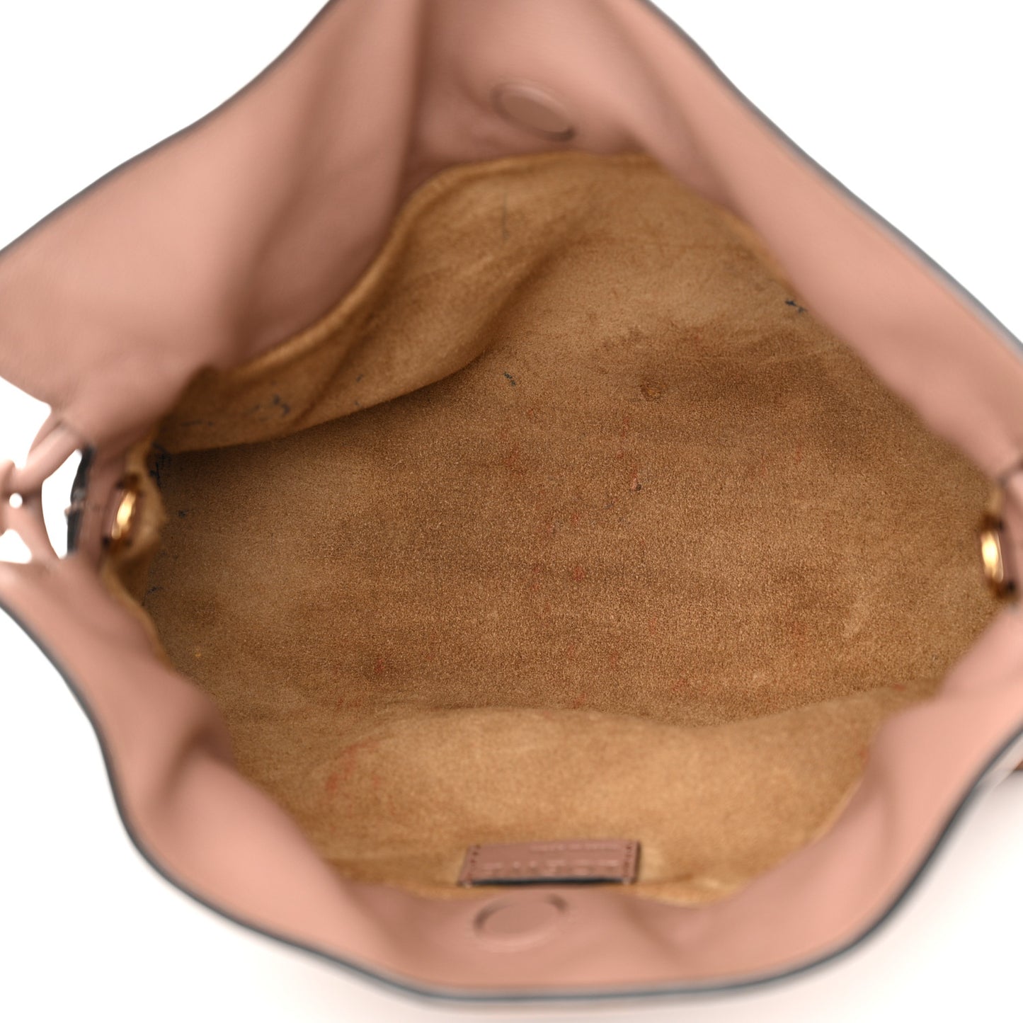 Calfskin Mini Flamenco Knot Clutch Pink