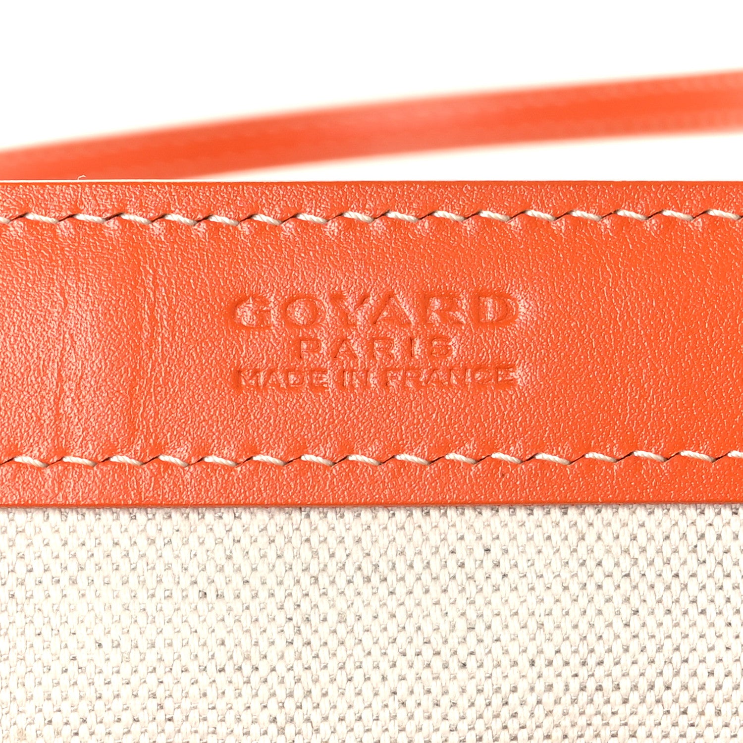 Goyard Goyardine Bellechasse PM Orange 6 of 8