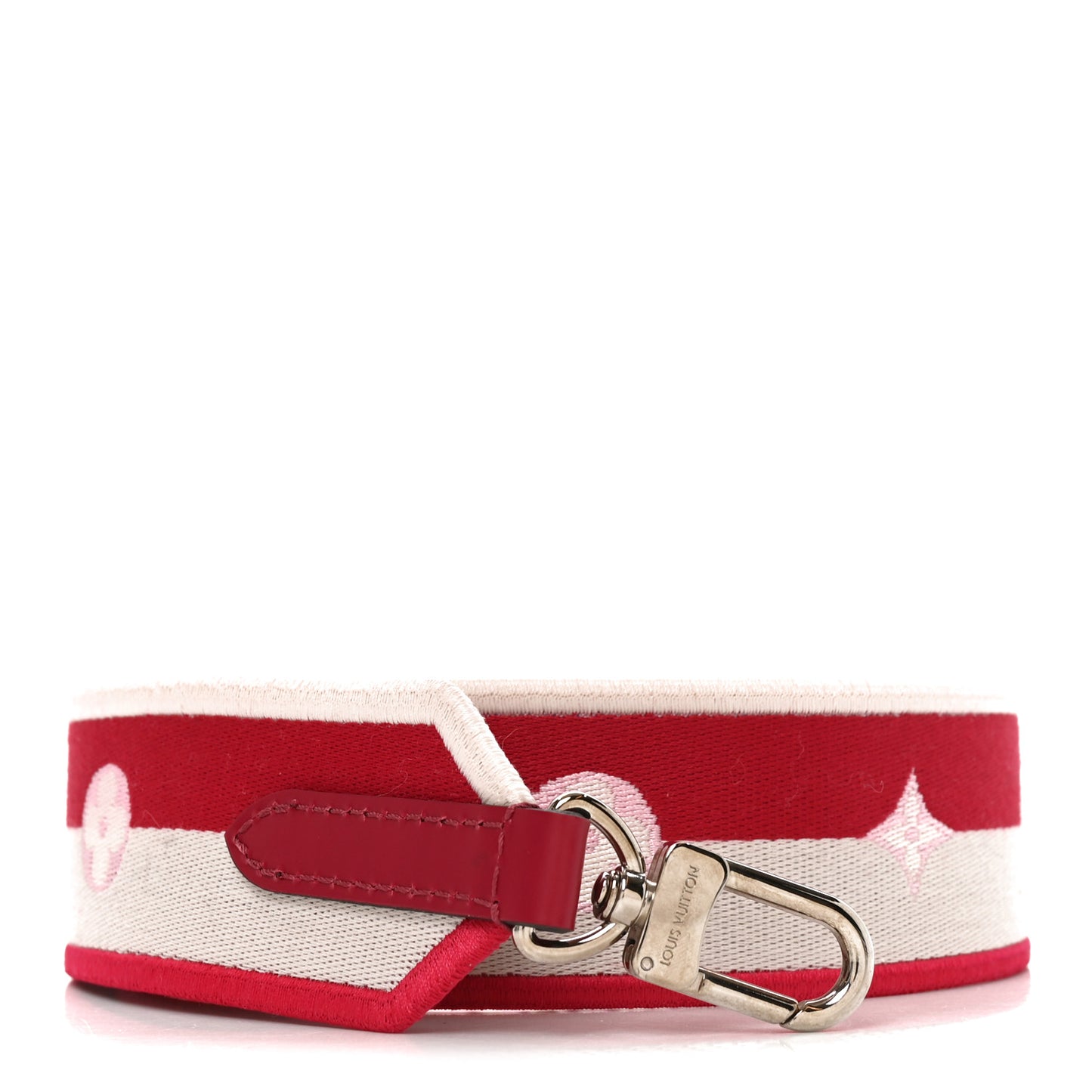 Jacquard Mini Cluny Shoulder Strap Hot Pink