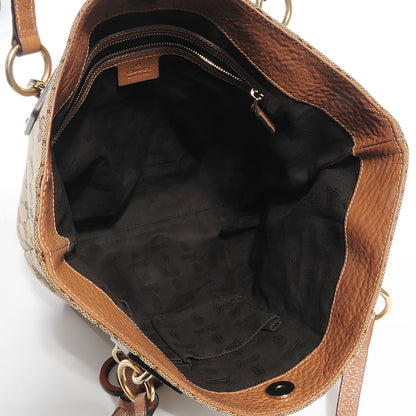 Gucci GG Monogram Medium Charm Tote Light Brown 5 of 7