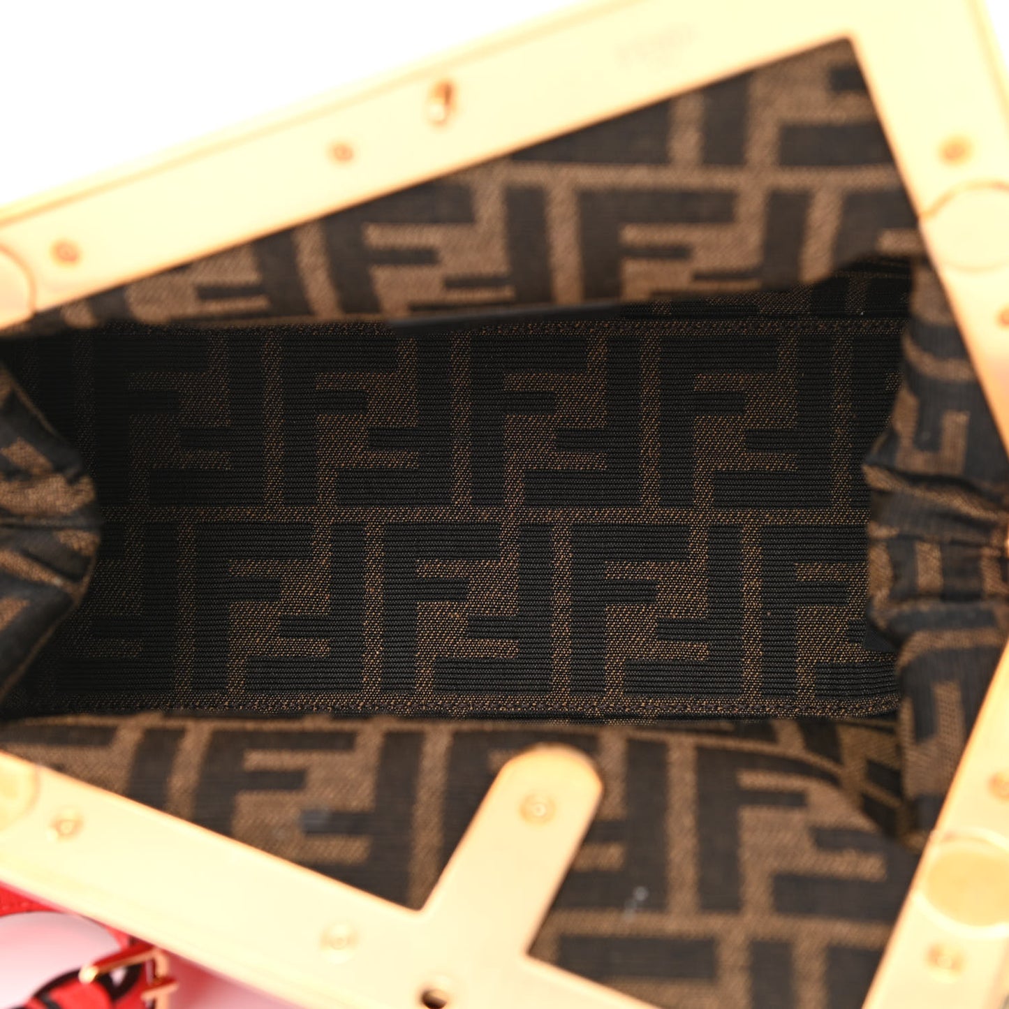 Shiny Nappa Small Fendi First Tulipano